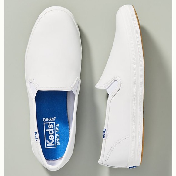 Keds Shoes - Anthropologie Keds Leather Champion Slip On NWOT 7